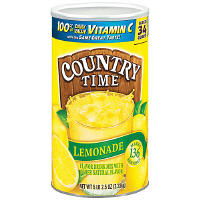 Lemonade Yellow Powder 34Qt, 82.5oz