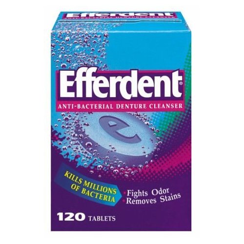 Efferdent Denture Cleaner 102ct-120 Ct nq