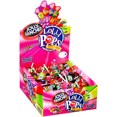 (image for) Jolly Rancher Fruit Chew Lolipops 100 Ct
