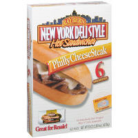 Philly Cheese Steak Sandwich 6/6.1 oz AF Req (2.29lb)