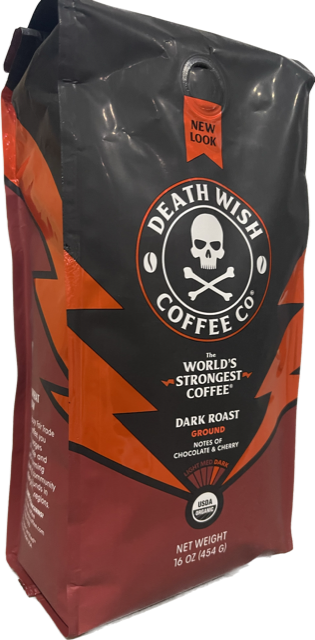 Photo inspiration: Dark Roast Coffee Ground Newsletter Reference: Dark Roast Coffee Ground 16Oz Choc And Cherry Red 520050